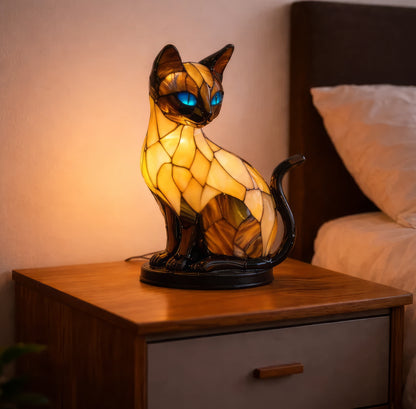 Handmade Cat Lamp