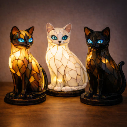 Handmade Cat Lamp